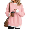 Striped Patchwork Oversized Sweatshirt
