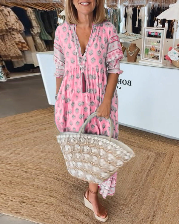 Verity Boho Comfort Dress