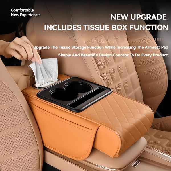 ComfortGrip Car Armrest Organizer