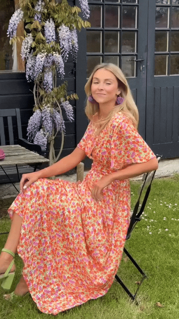 V-Neck Maxi Dress  Elegant Timeless Style